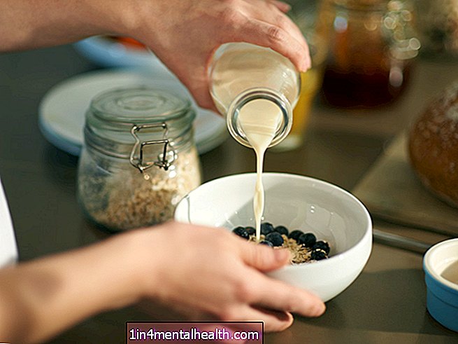 7 beneficios de la leche de almendras - intolerancia a la comida