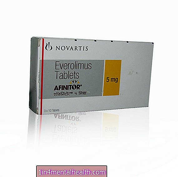 Afinitor (everolimus) - urología - nefrología